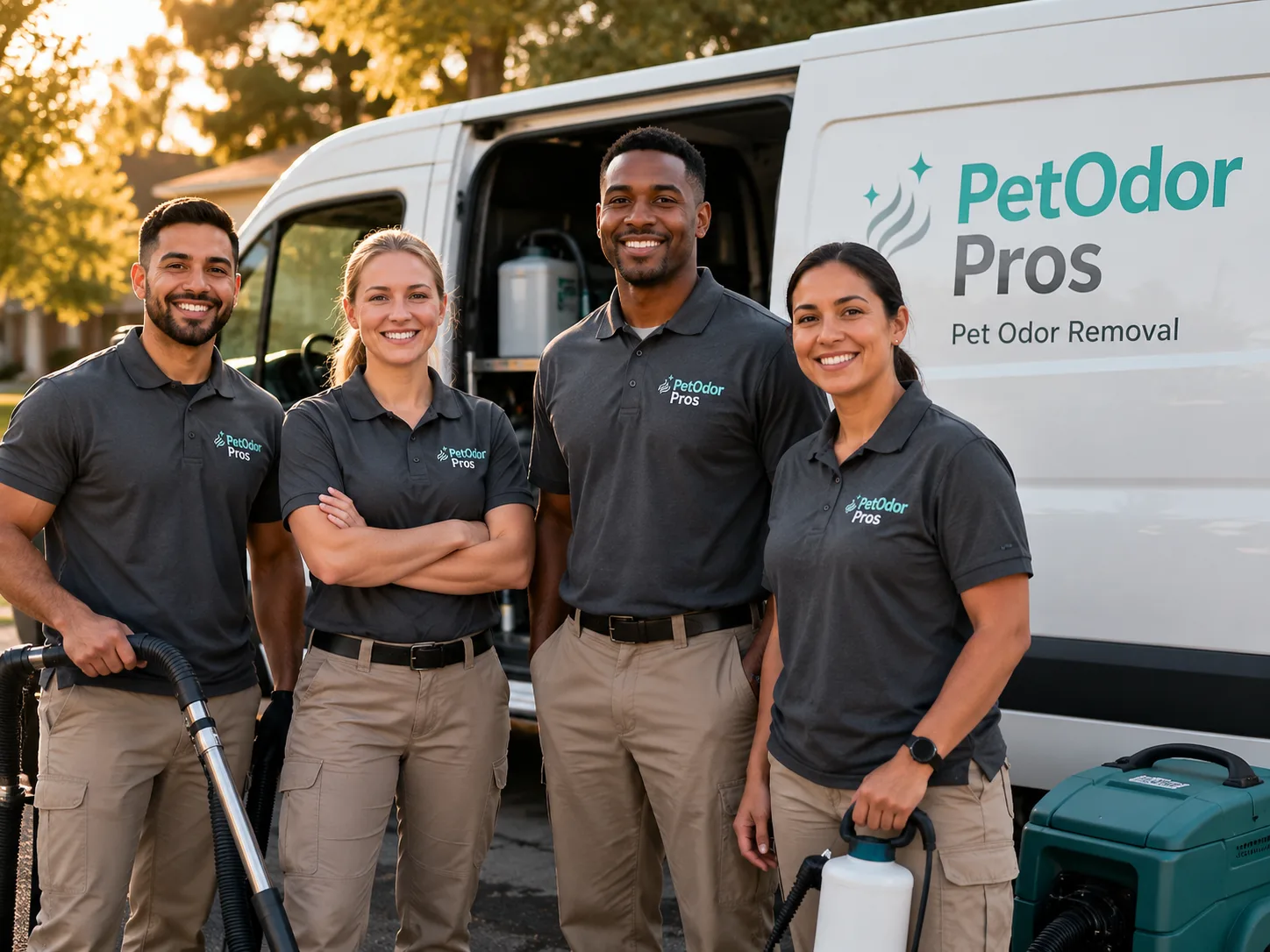 Pet Odor Removal team serving Fullerton, CA